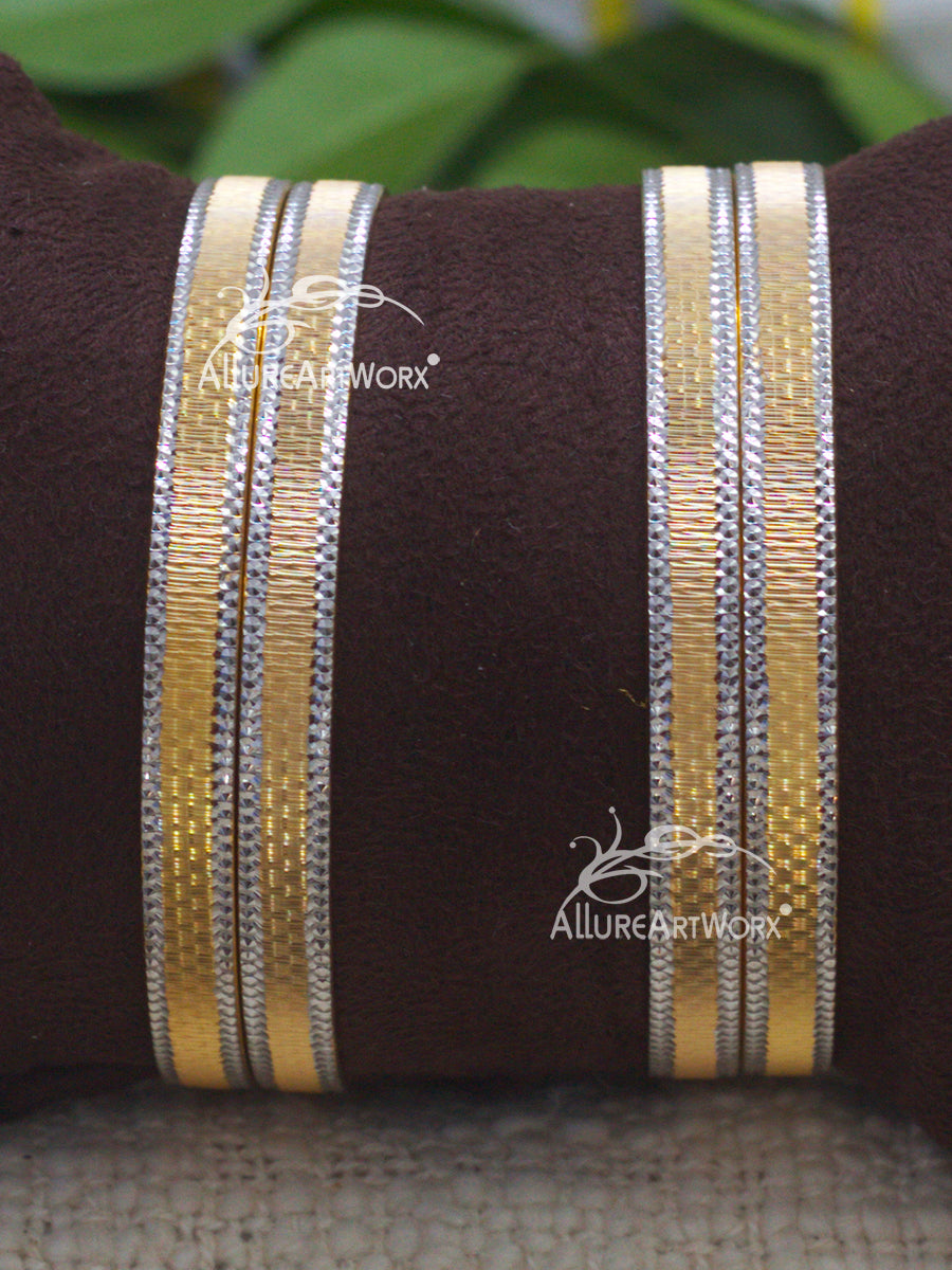 Trendy Bangles(Two-tone)